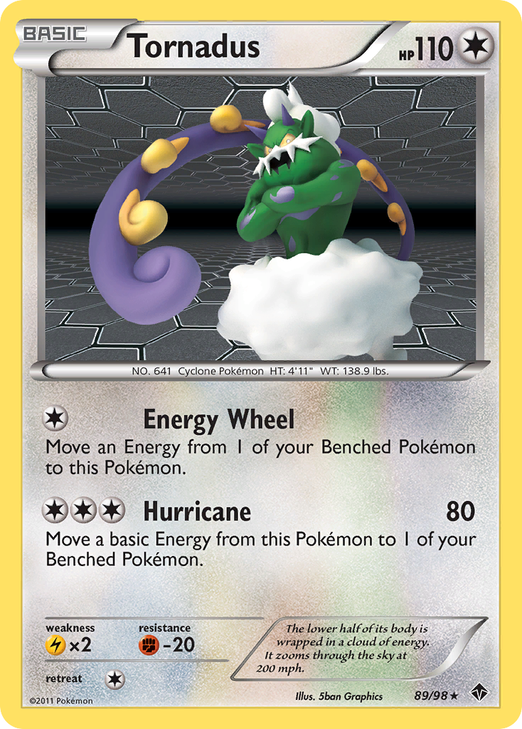 Tornadus (89/98) [Black & White: Emerging Powers] | Tabernacle Games