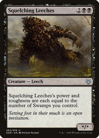 Squelching Leeches [Duel Decks: Nissa vs. Ob Nixilis] | Tabernacle Games