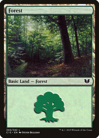 Forest (340) [Commander 2015] | Tabernacle Games