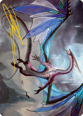 Moonveil Regent Art Card (Gold-Stamped Signature) [Innistrad: Midnight Hunt Art Series] | Tabernacle Games