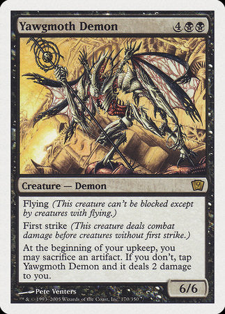 Yawgmoth Demon [Ninth Edition] | Tabernacle Games