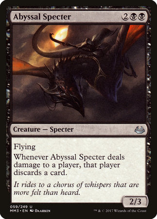 Abyssal Specter [Modern Masters 2017] | Tabernacle Games