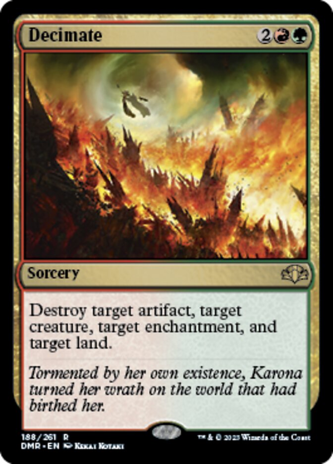 Decimate [Dominaria Remastered] | Tabernacle Games
