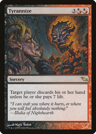 Tyrannize [Shadowmoor] | Tabernacle Games