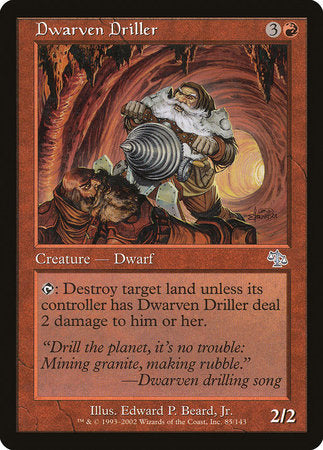 Dwarven Driller [Judgment] | Tabernacle Games