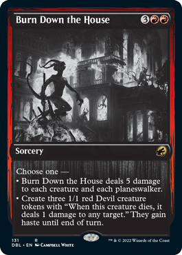 Burn Down the House [Innistrad: Double Feature] | Tabernacle Games