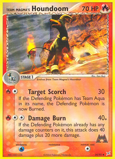 Team Magma's Houndoom (34/95) [EX: Team Magma vs Team Aqua] | Tabernacle Games