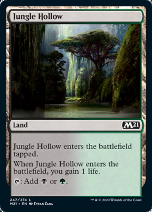 Jungle Hollow [Core Set 2021] | Tabernacle Games
