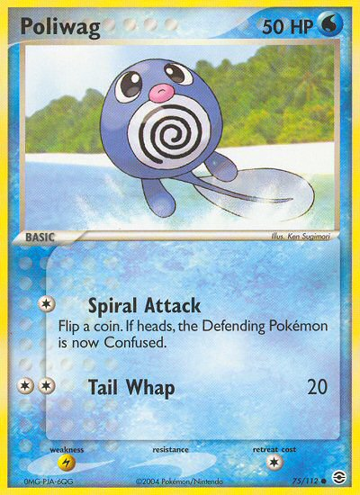 Poliwag (75/112) [EX: FireRed & LeafGreen] | Tabernacle Games