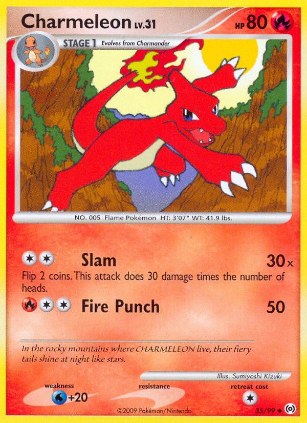 Charmeleon (35/99) [Platinum: Arceus] | Tabernacle Games