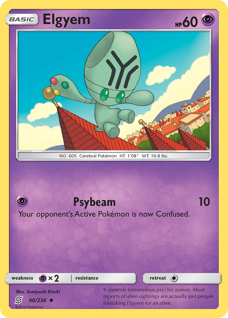 Elgyem (90/236) [Sun & Moon: Unified Minds] | Tabernacle Games