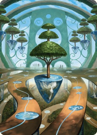 Rejuvenating Springs Art Card [Commander Masters Art Series] | Tabernacle Games