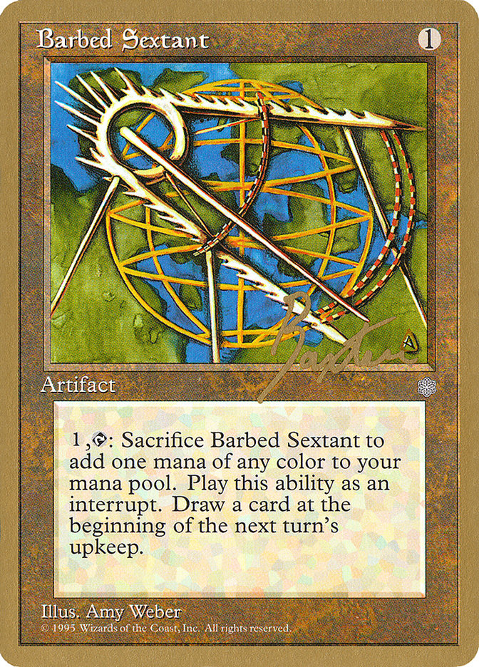 Barbed Sextant (George Baxter) [Pro Tour Collector Set] | Tabernacle Games