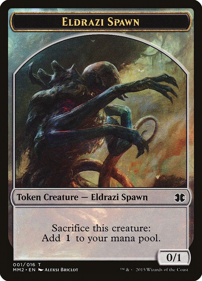 Eldrazi Spawn (001/016) [Modern Masters 2015 Tokens] | Tabernacle Games