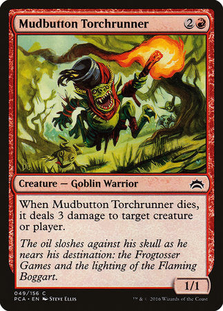 Mudbutton Torchrunner [Planechase Anthology] | Tabernacle Games