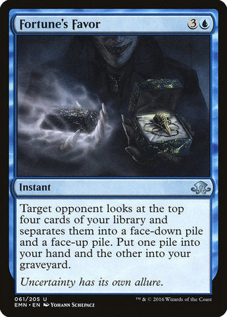 Fortune's Favor [Eldritch Moon] | Tabernacle Games