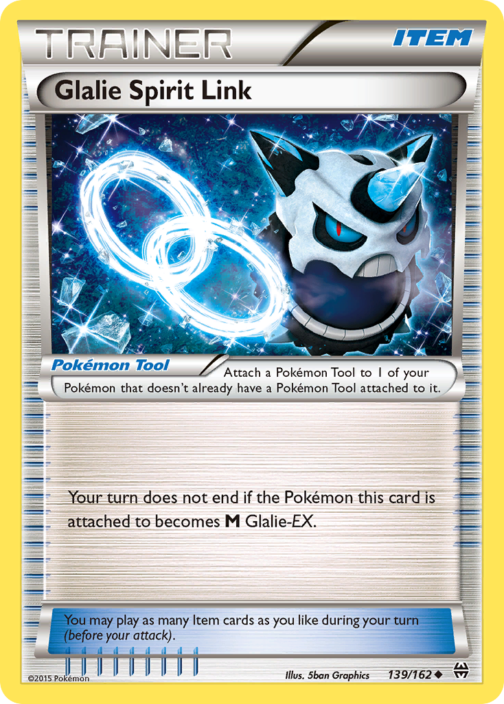 Glalie Spirit Link (139/162) [XY: BREAKthrough] | Tabernacle Games