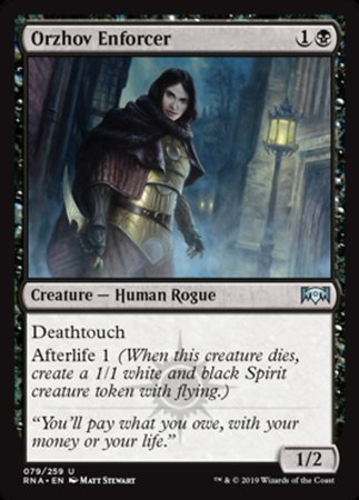 Orzhov Enforcer [Ravnica Allegiance] | Tabernacle Games