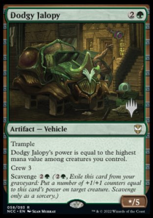 Dodgy Jalopy (Promo Pack) [Streets of New Capenna Commander Promos] | Tabernacle Games