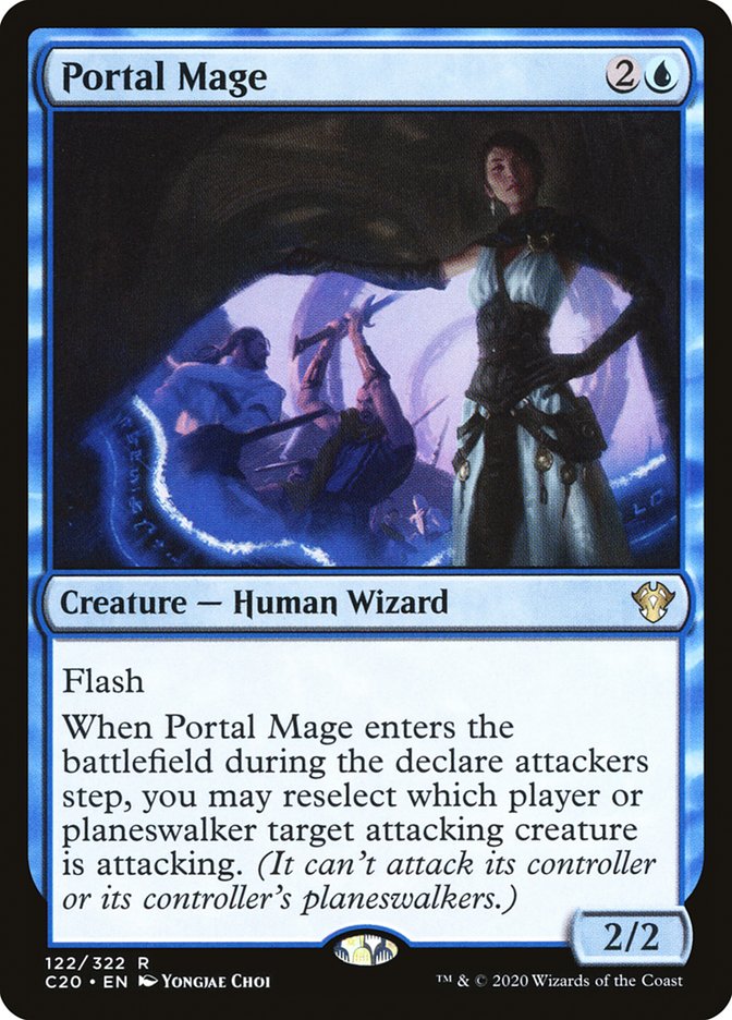 Portal Mage [Commander 2020] | Tabernacle Games