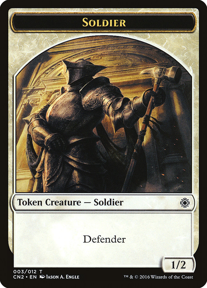 Soldier (003/012) [Conspiracy: Take the Crown Tokens] | Tabernacle Games