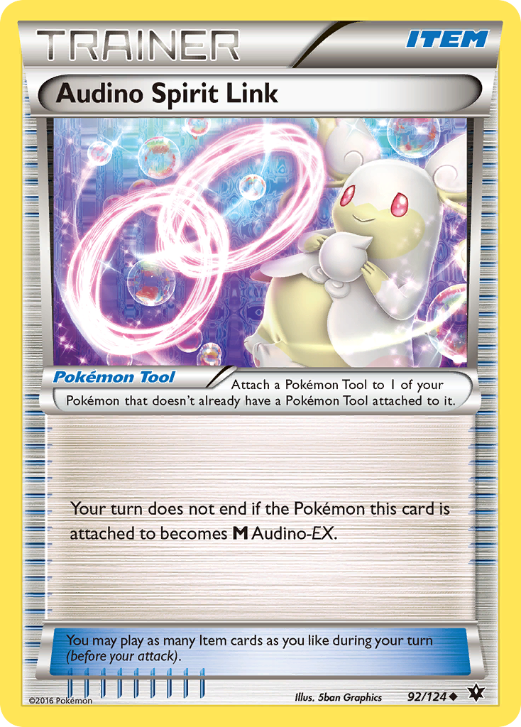 Audino Spirit Link (92/124) [XY: Fates Collide] | Tabernacle Games