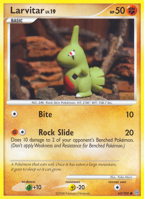 Larvitar (63/100) [Diamond & Pearl: Stormfront] | Tabernacle Games