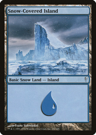 Snow-Covered Island [Coldsnap] | Tabernacle Games