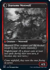 Fearful Villager // Fearsome Werewolf [Innistrad: Double Feature] | Tabernacle Games