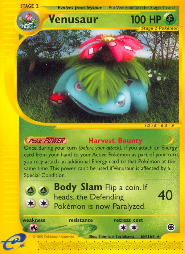 Venusaur (68/165) [Expedition: Base Set] | Tabernacle Games