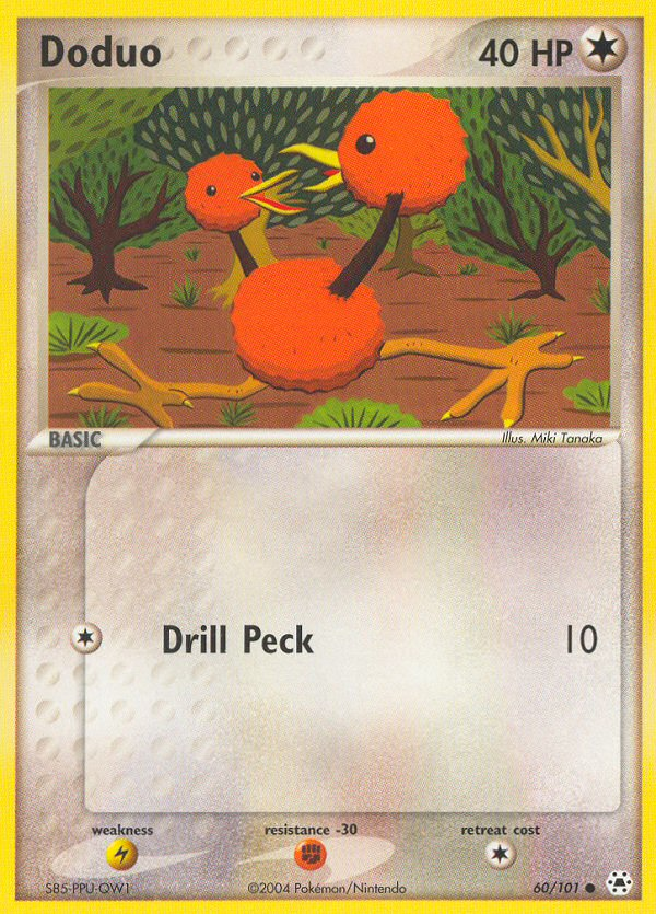 Doduo (60/101) [EX: Hidden Legends] | Tabernacle Games