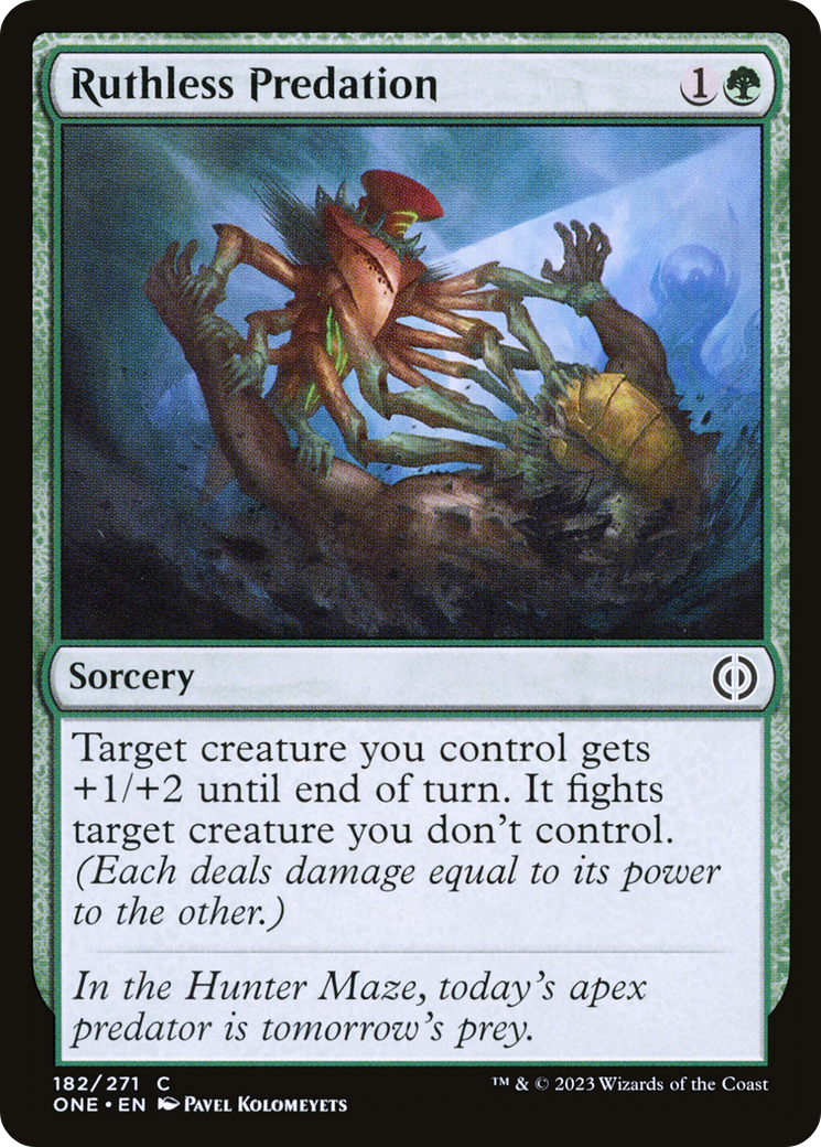 Ruthless Predation [Phyrexia: All Will Be One] | Tabernacle Games