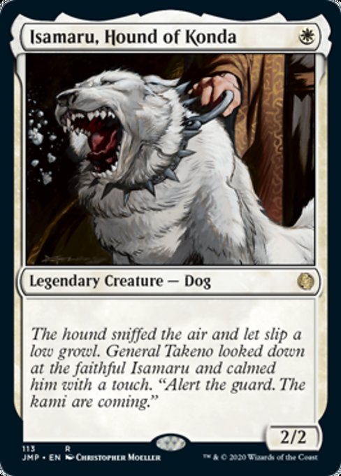 Isamaru, Hound of Konda [Jumpstart] | Tabernacle Games