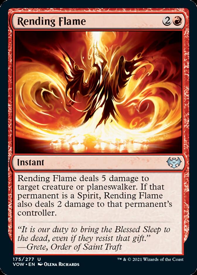 Rending Flame [Innistrad: Crimson Vow] | Tabernacle Games