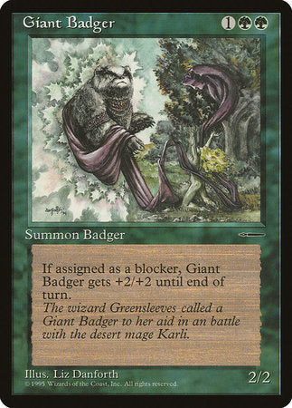 Giant Badger [HarperPrism Book Promos] | Tabernacle Games