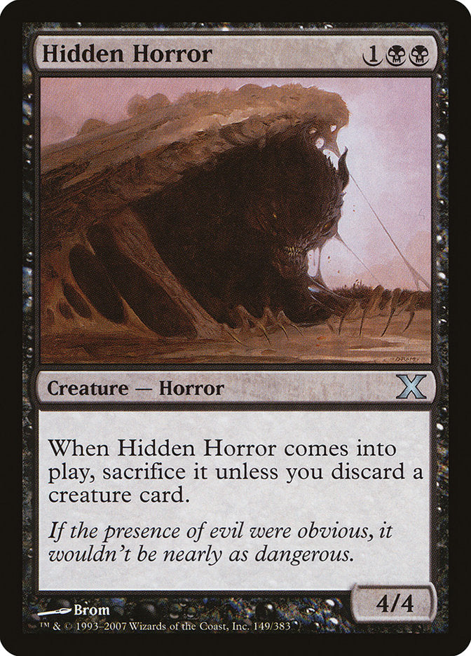 Hidden Horror [Tenth Edition] | Tabernacle Games