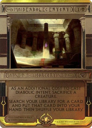 Diabolic Intent [Amonkhet Invocations] | Tabernacle Games