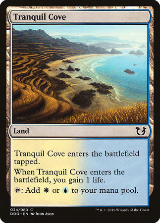 Tranquil Cove [Duel Decks: Blessed vs. Cursed] | Tabernacle Games