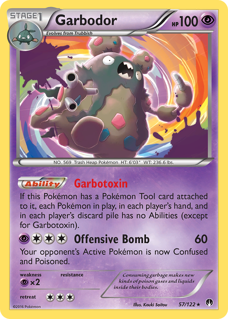 Garbodor (57/122) [XY: BREAKpoint] | Tabernacle Games