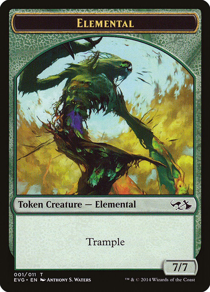 Elemental Token (Elves vs. Goblins) [Duel Decks Anthology Tokens] | Tabernacle Games