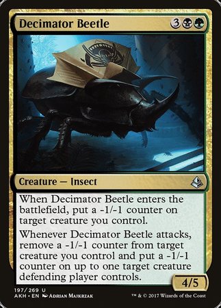 Decimator Beetle [Amonkhet] | Tabernacle Games