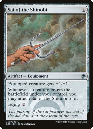 Sai of the Shinobi [Masters 25] | Tabernacle Games