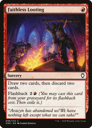 Faithless Looting [Commander Anthology Volume II] | Tabernacle Games