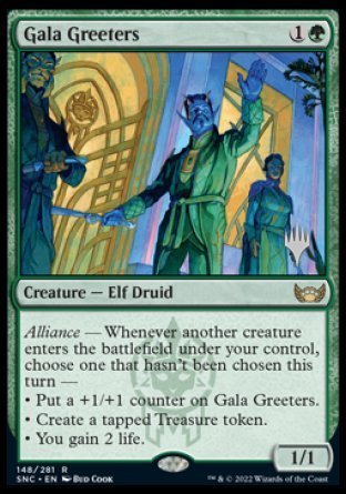 Gala Greeters (Promo Pack) [Streets of New Capenna Promos] | Tabernacle Games