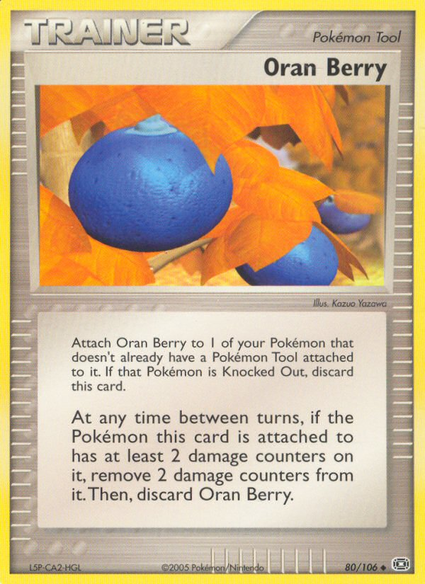 Oran Berry (80/106) [EX: Emerald] | Tabernacle Games