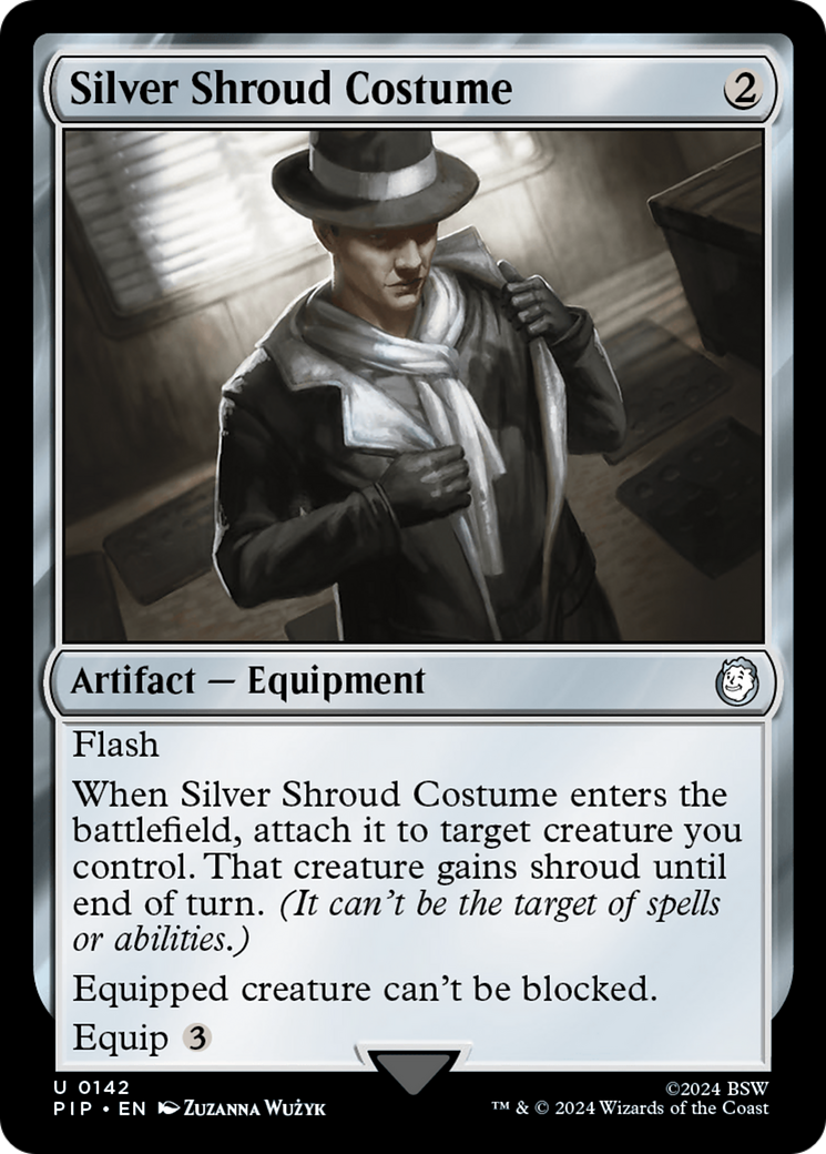 Silver Shroud Costume [Fallout] | Tabernacle Games