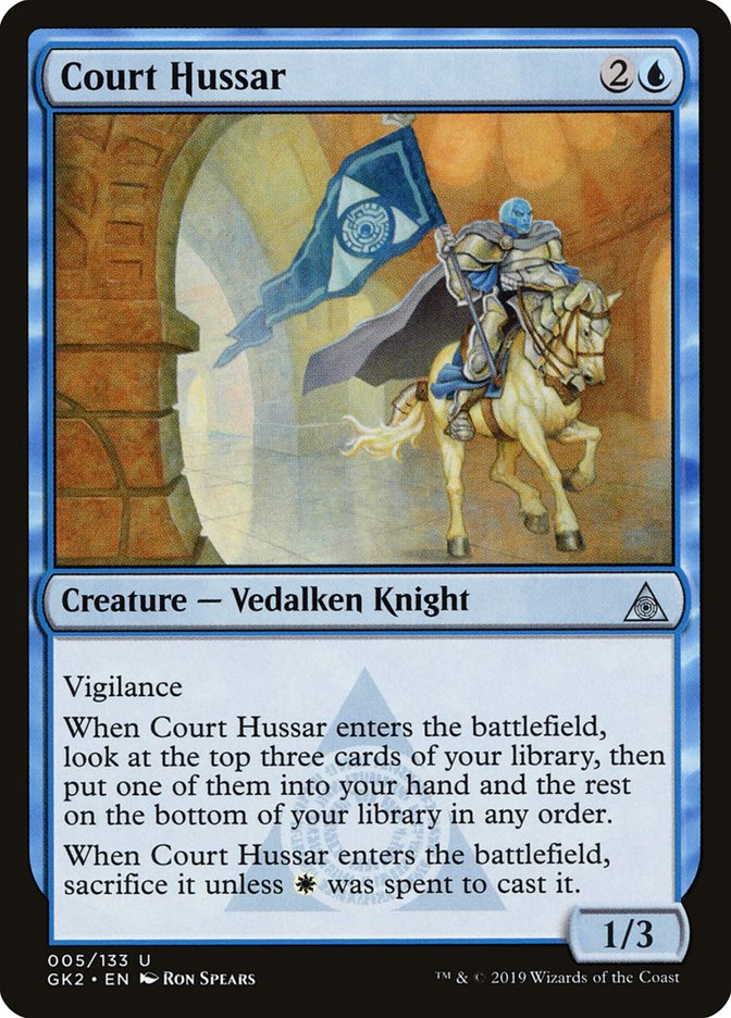 Court Hussar [Ravnica Allegiance Guild Kit] | Tabernacle Games