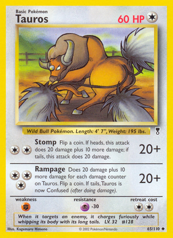 Tauros (65/110) [Legendary Collection] | Tabernacle Games