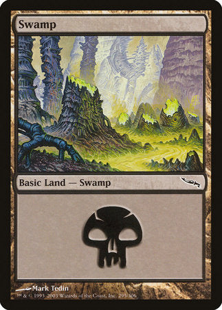Swamp (295) [Mirrodin] | Tabernacle Games