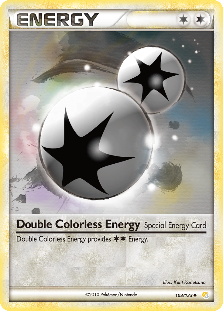 Double Colorless Energy (103/123) [HeartGold & SoulSilver: Base Set] | Tabernacle Games